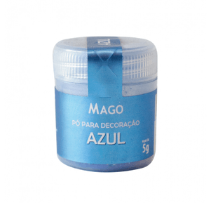 Pó Para Decoração Azul 5g