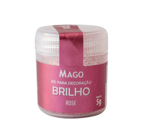 Pó Para Decoração Rosé Brilho 5g